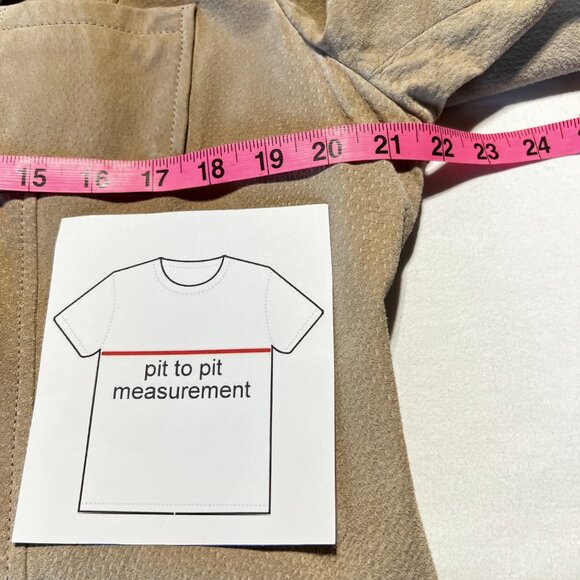 Style & Co. Suede Blazer (Size L) Quiet Luxury Statement Edgy & Elegant Suede - Picture 8 of 12